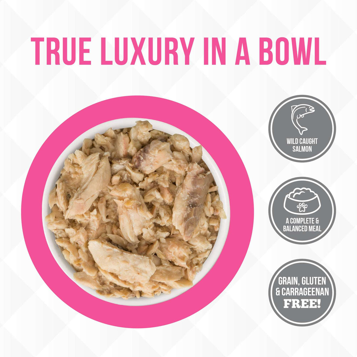 TruLuxe Pretty In Pink Salmon in Gravy Canned Cat Food