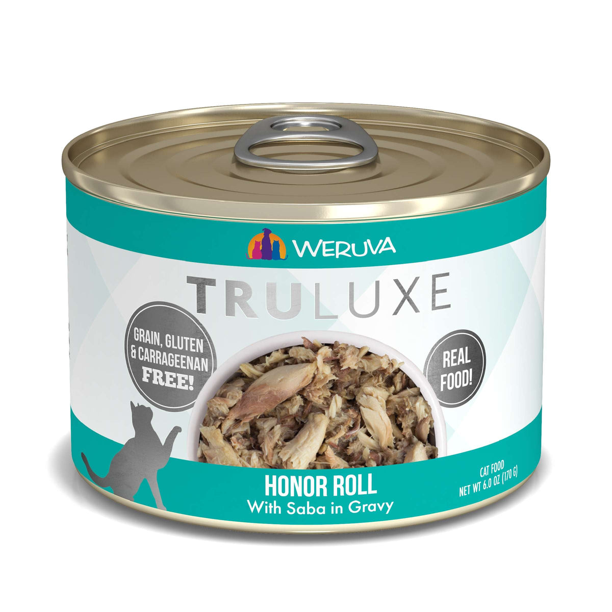 TruLuxe Honor Roll Saba in Gravy Canned Cat Food