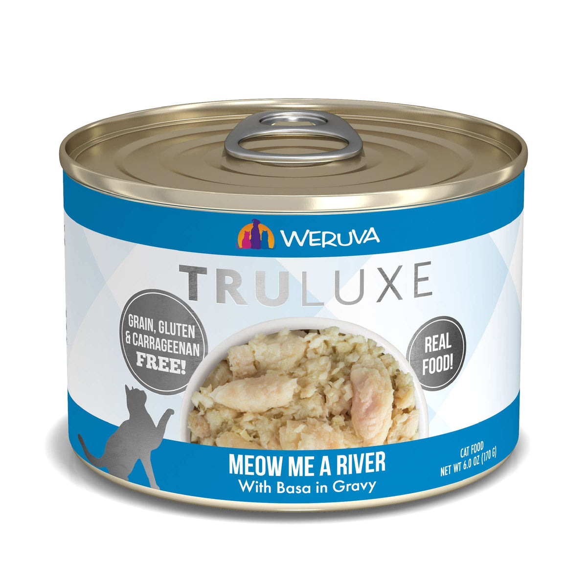 TruLuxe Meow Me A River Basa in Gravy Canned Cat Food