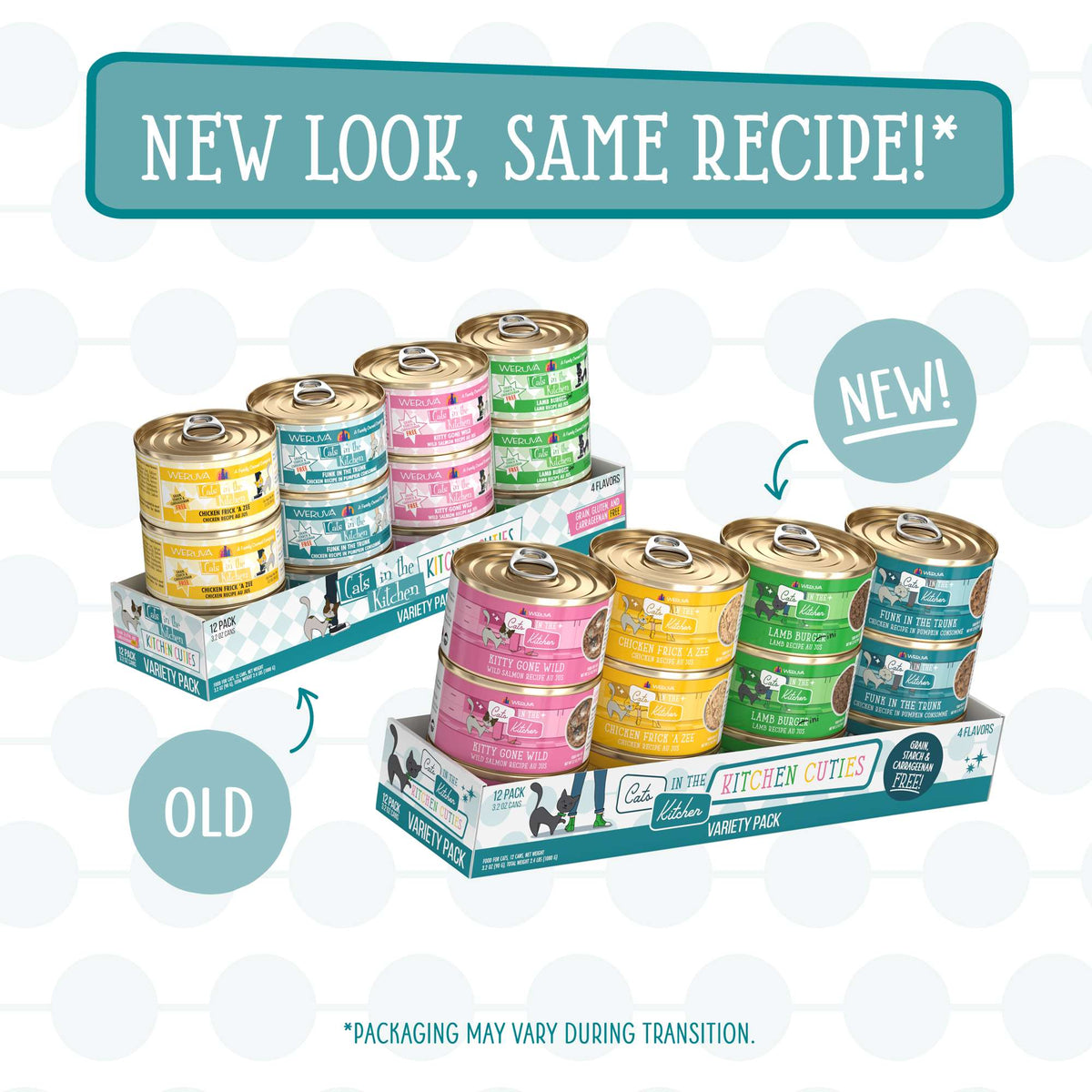 Cats In the Kitchen Kitchen Cuties Variety Pack Canned Food