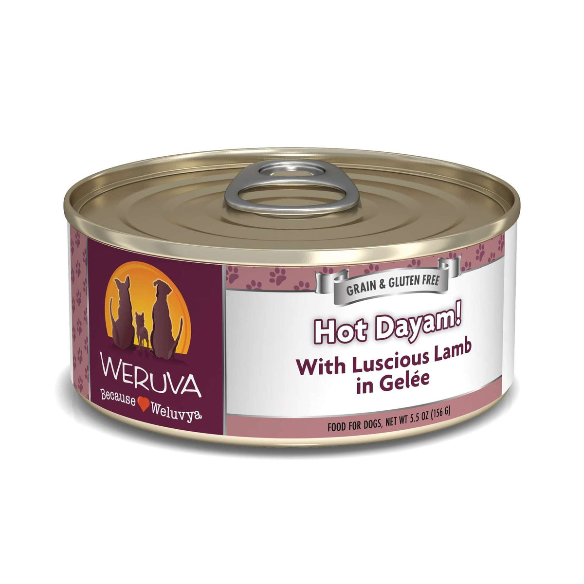 Weruva Hot Dayam! with Luscious Lamb in Gelée Canned Dog Food
