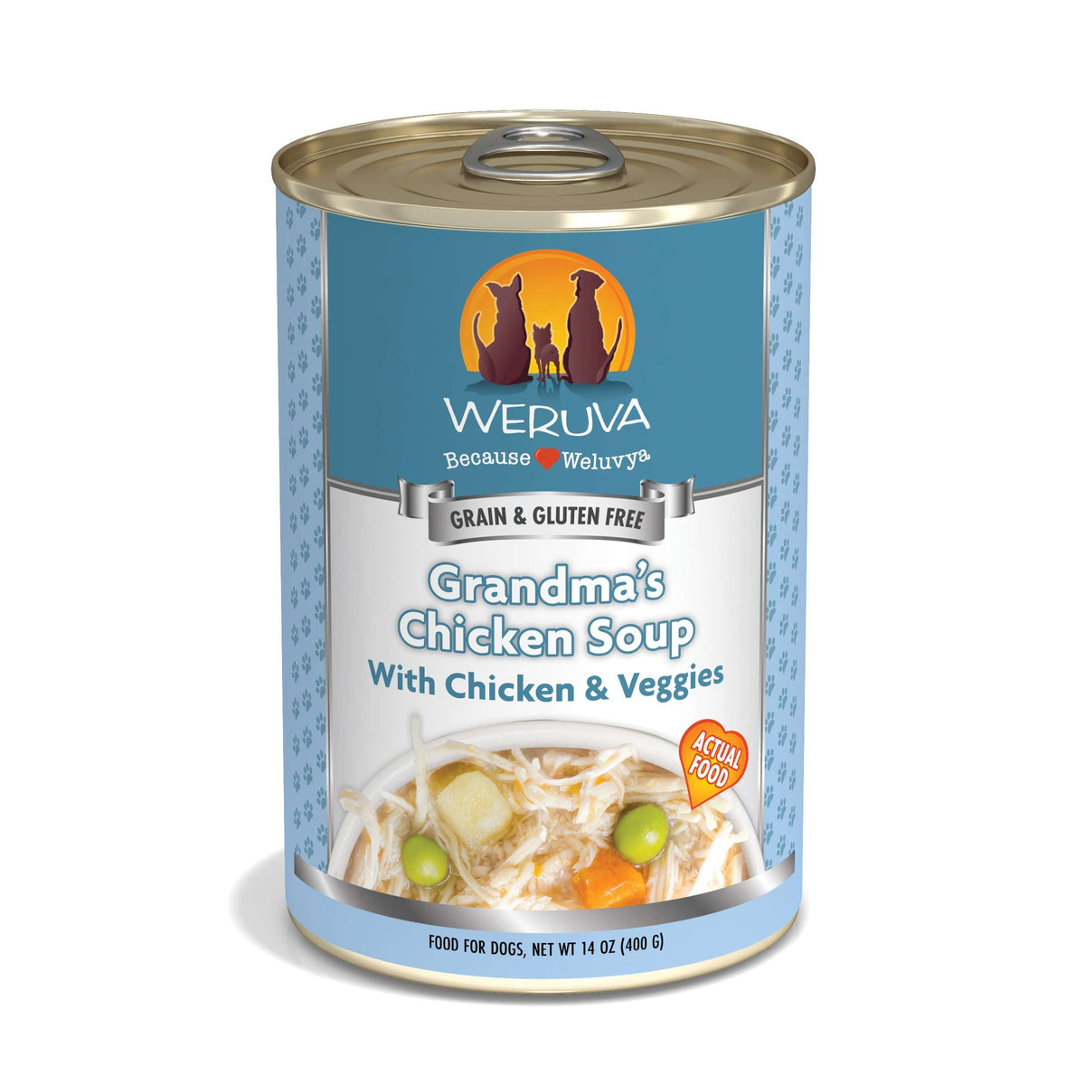 Weruva Grandma&#39;s Chicken Soup with Veggies Canned Dog Food