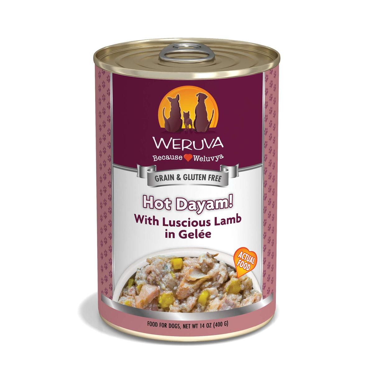 Weruva Hot Dayam! with Luscious Lamb in Gelée Canned Dog Food