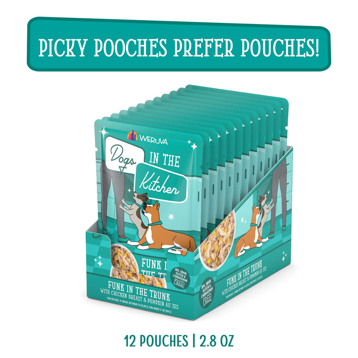Dogs In The Kitchen Funk In The Trunk Chicken &amp; Pumpkin AU JUS Pouch