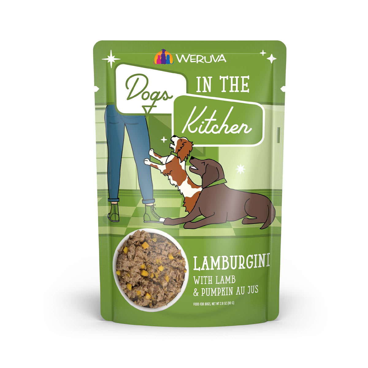 Dogs In The Kitchen Lamburgini Lamb &amp; Mackerel AU JUS Pouch