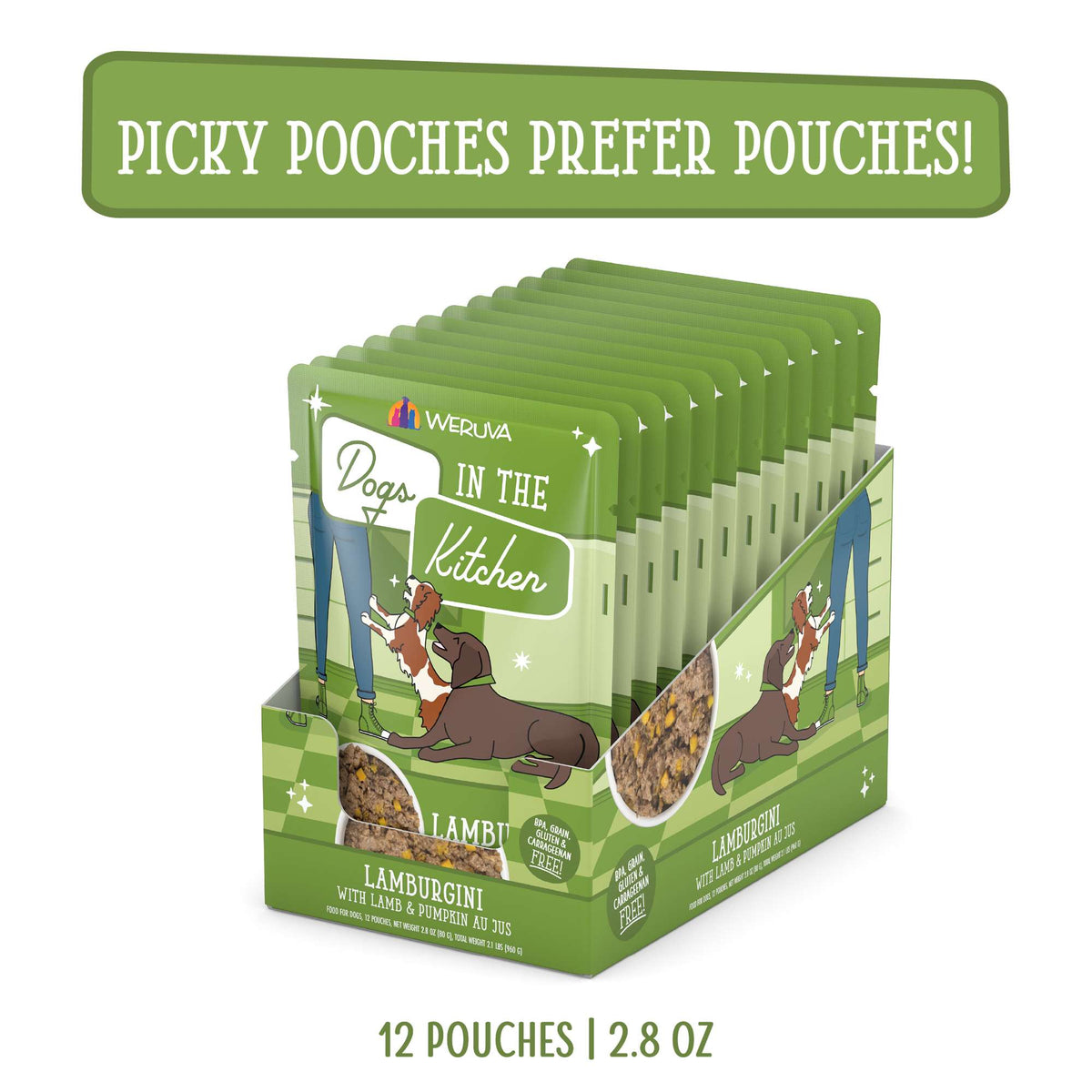 Dogs In The Kitchen Lamburgini Lamb &amp; Mackerel AU JUS Pouch