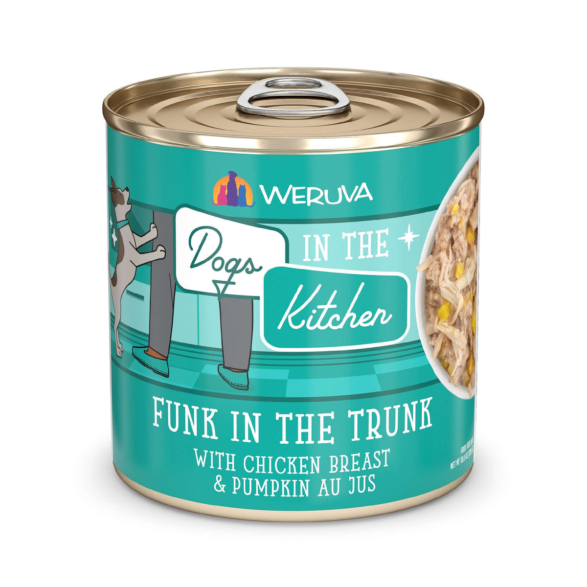 Dogs In The Kitchen Funk In The Trunk Chicken &amp; Pumpkin AU JUS Canned Food