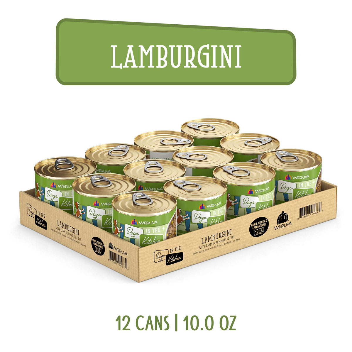 Dogs In The Kitchen Lamburgini Lamb &amp; Pumpkin AU JUS Canned Food