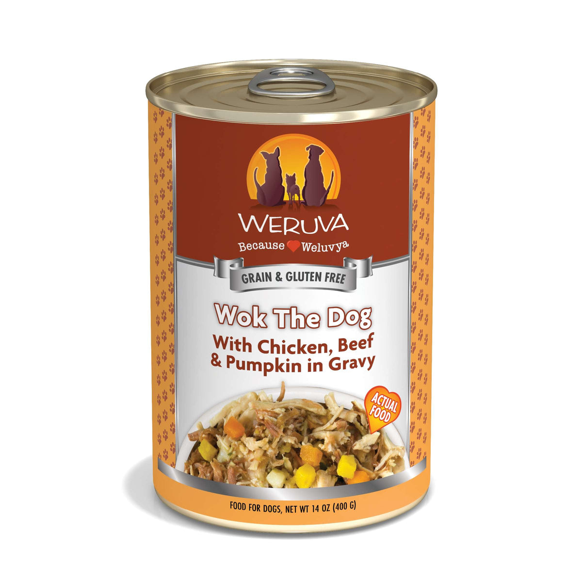 Weruva Wok The Dog with Chicken, Beef &amp; Pumpkin Canned Dog Food