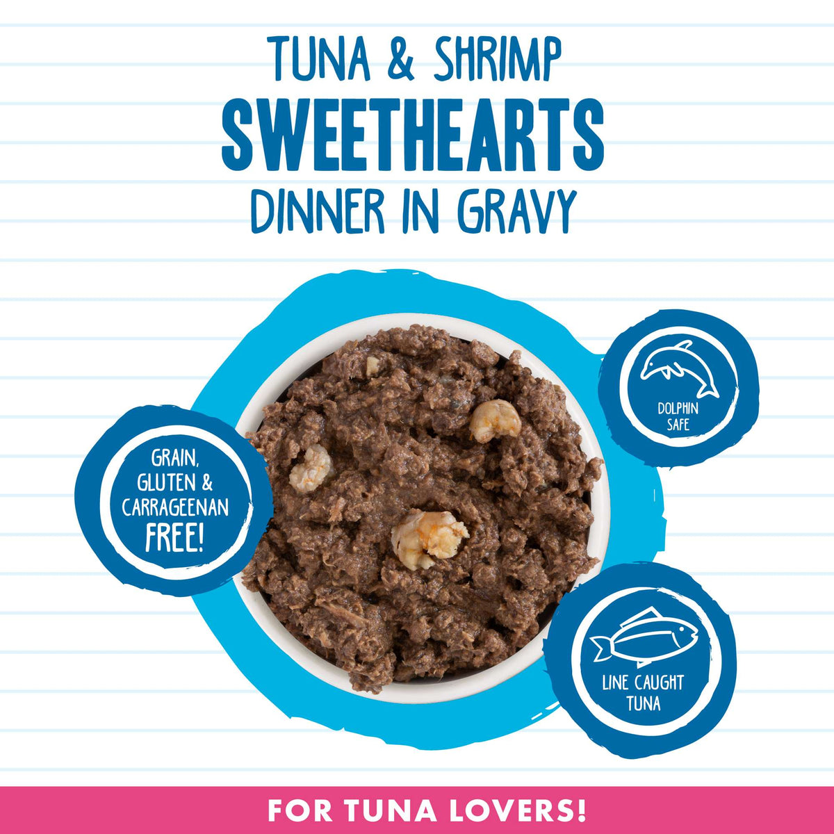 BFF Minced! Sweethearts Tuna &amp; Shrimp Canned Cat Food