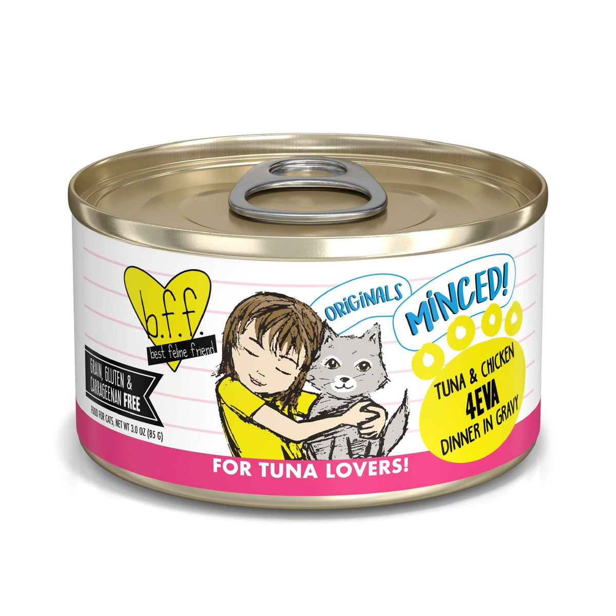BFF Minced! 4Eva Tuna &amp; Chicken Canned Cat Food