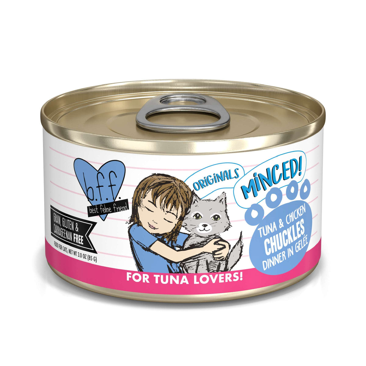 BFF Minced! Chuckles Tuna &amp; Chicken Canned Cat Food