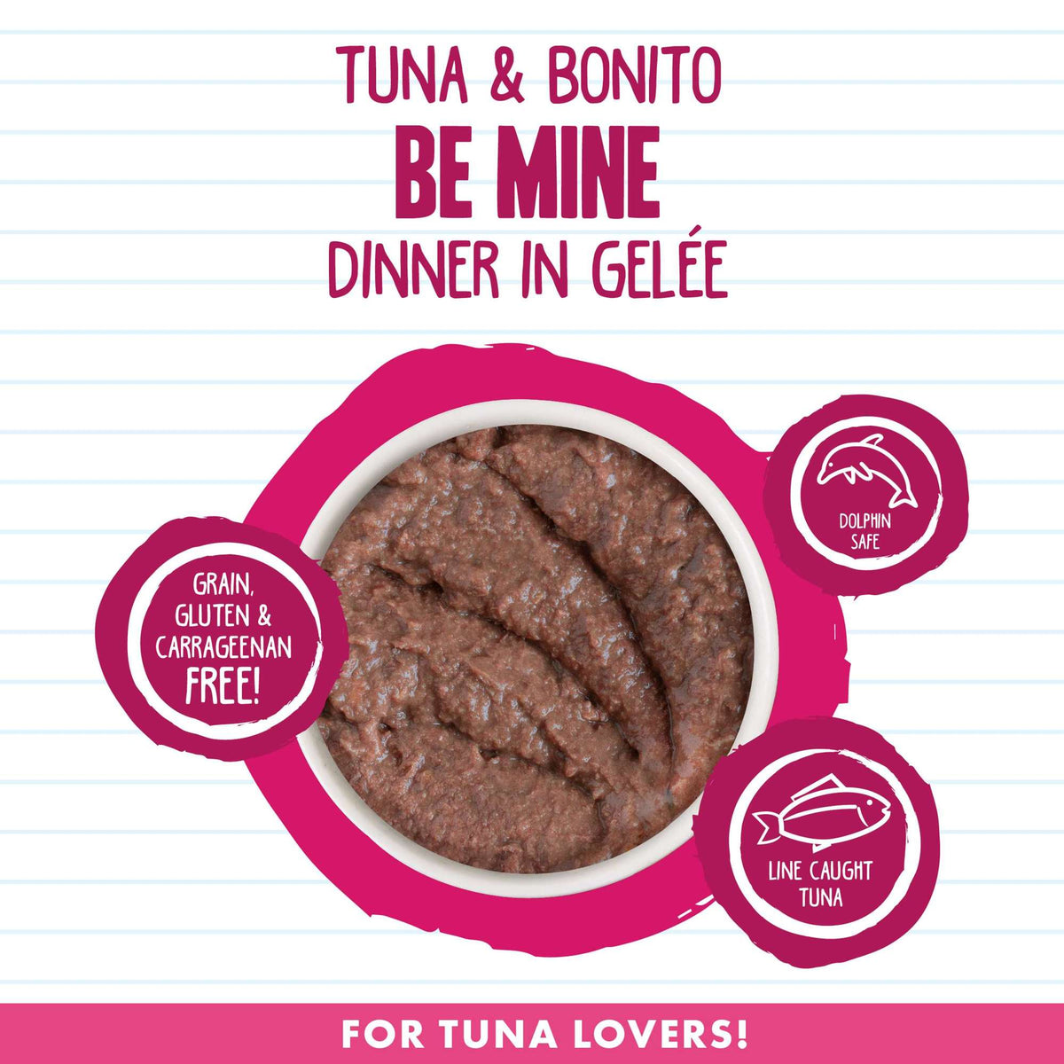 BFF Minced! Be Mine Tuna &amp; Bonito Canned Cat Food