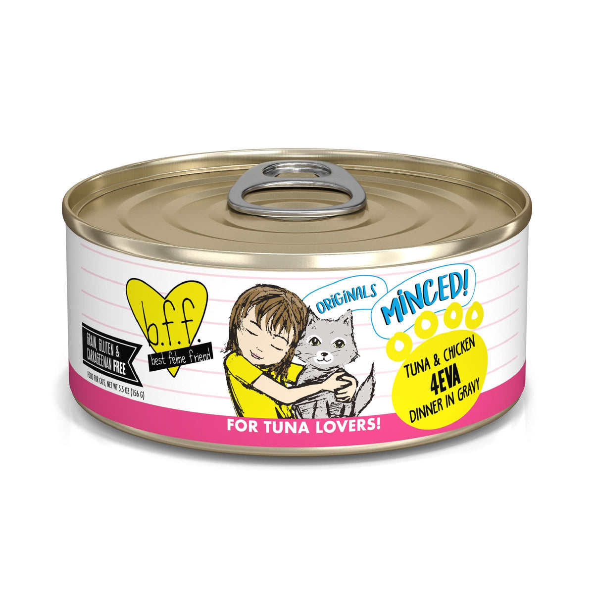 BFF Minced! 4Eva Tuna &amp; Chicken Canned Cat Food
