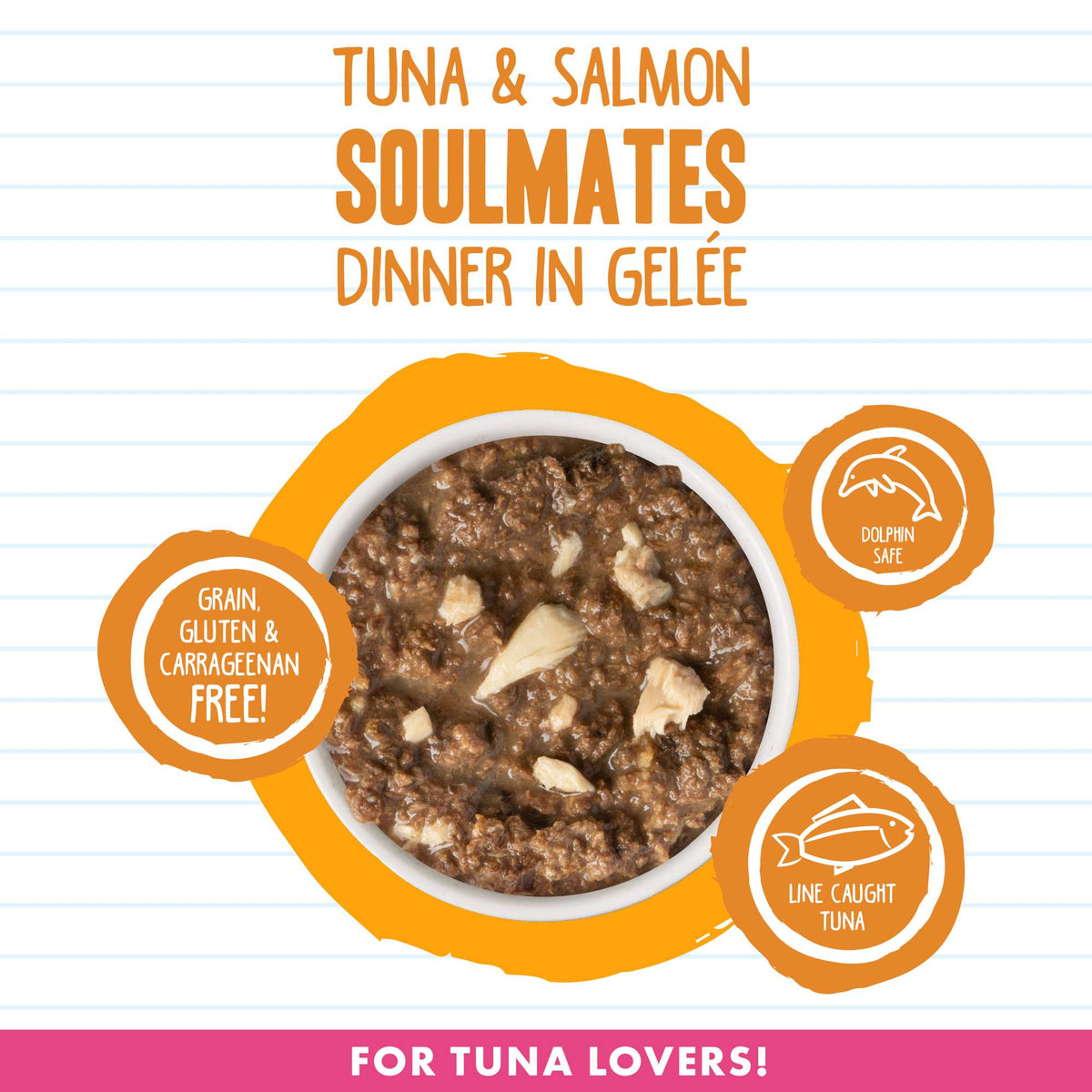BFF Minced! Soulmates Tuna &amp; Salmon Canned Cat Food