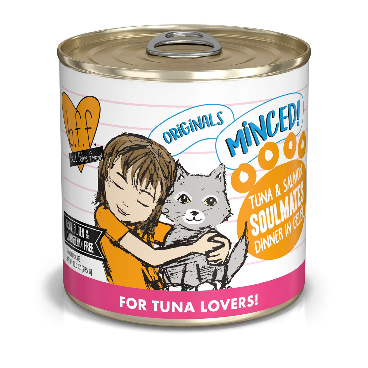 BFF Minced! Soulmates Tuna &amp; Salmon Canned Cat Food