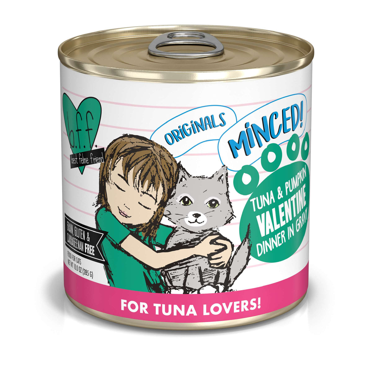 BFF Minced! Valentine Tuna &amp; Pumpkin Canned Cat Food