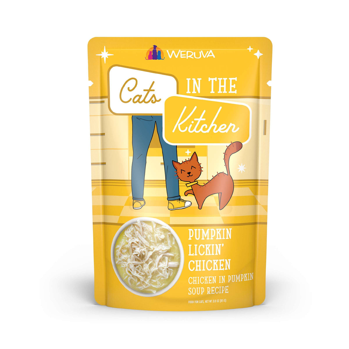 Cats In the Kitchen Pumpkin Lickin&#39; Chicken Pouch