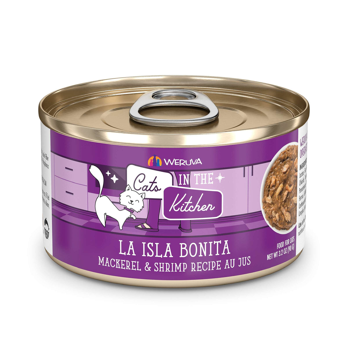 Cats In the Kitchen La Isla Bonita Makerel &amp; Shrimp Canned Food