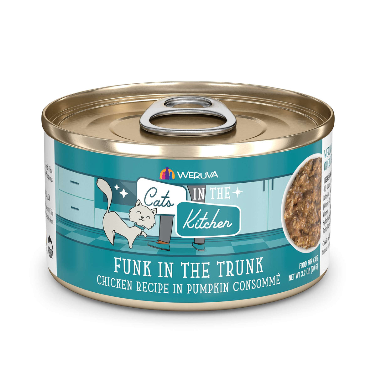 Cats In the Kitchen Funk In the Trunk Chicken in Pumpkin Consommé Canned Food