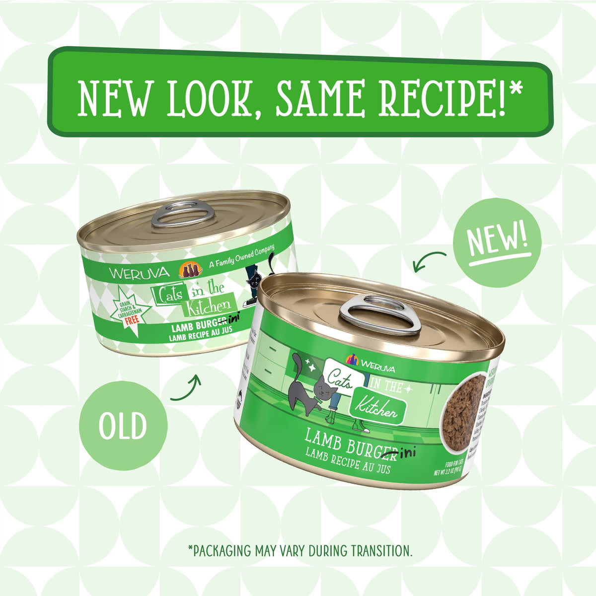 Cats In the Kitchen Lamb Burger-ini Lamb Canned Food