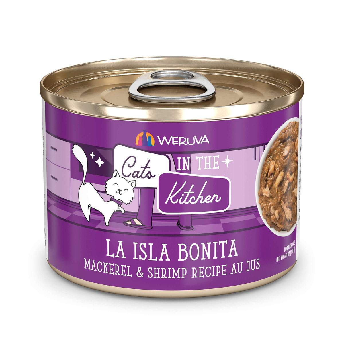 Cats In the Kitchen La Isla Bonita Makerel &amp; Shrimp Canned Food