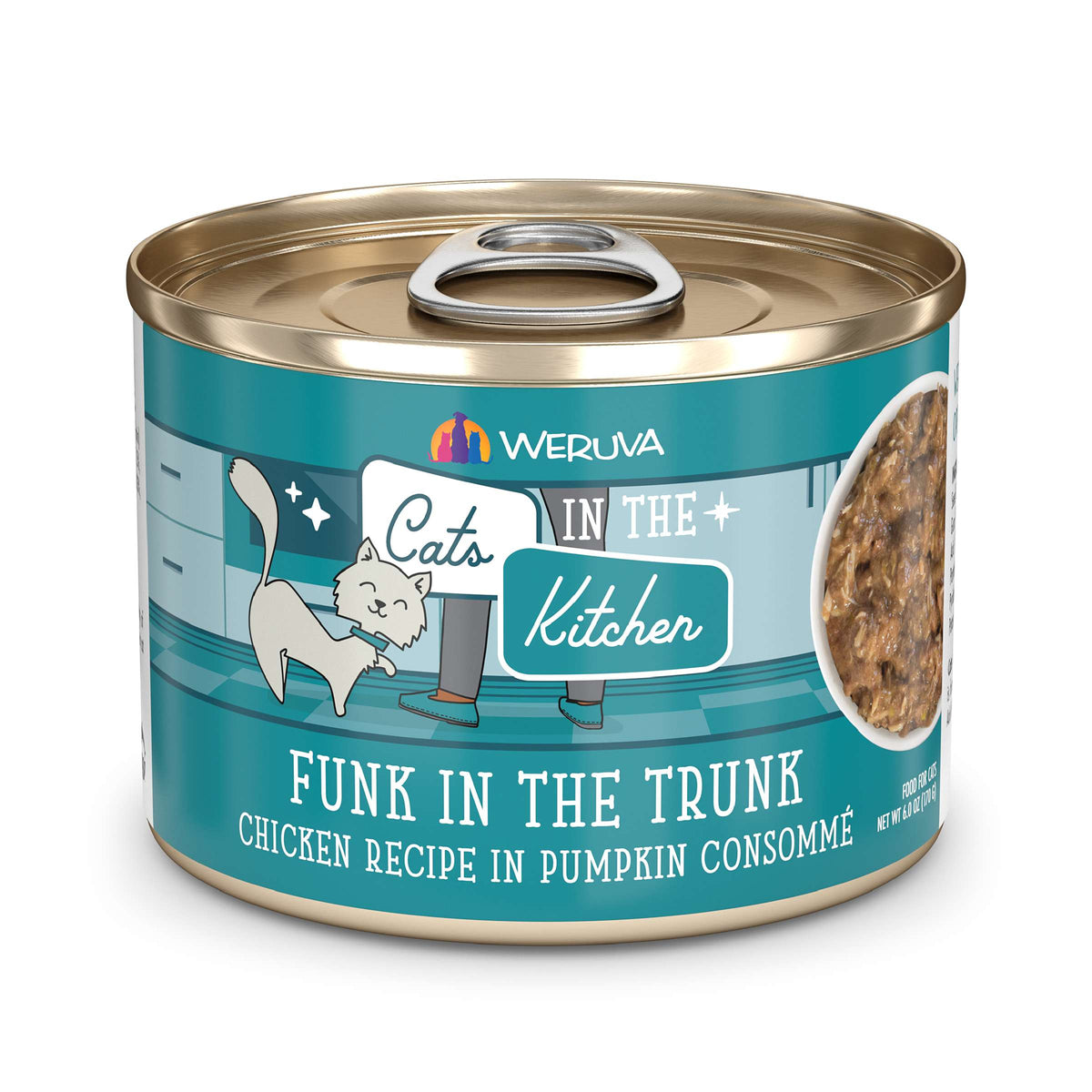 Cats In the Kitchen Funk In the Trunk Chicken in Pumpkin Consommé Canned Food