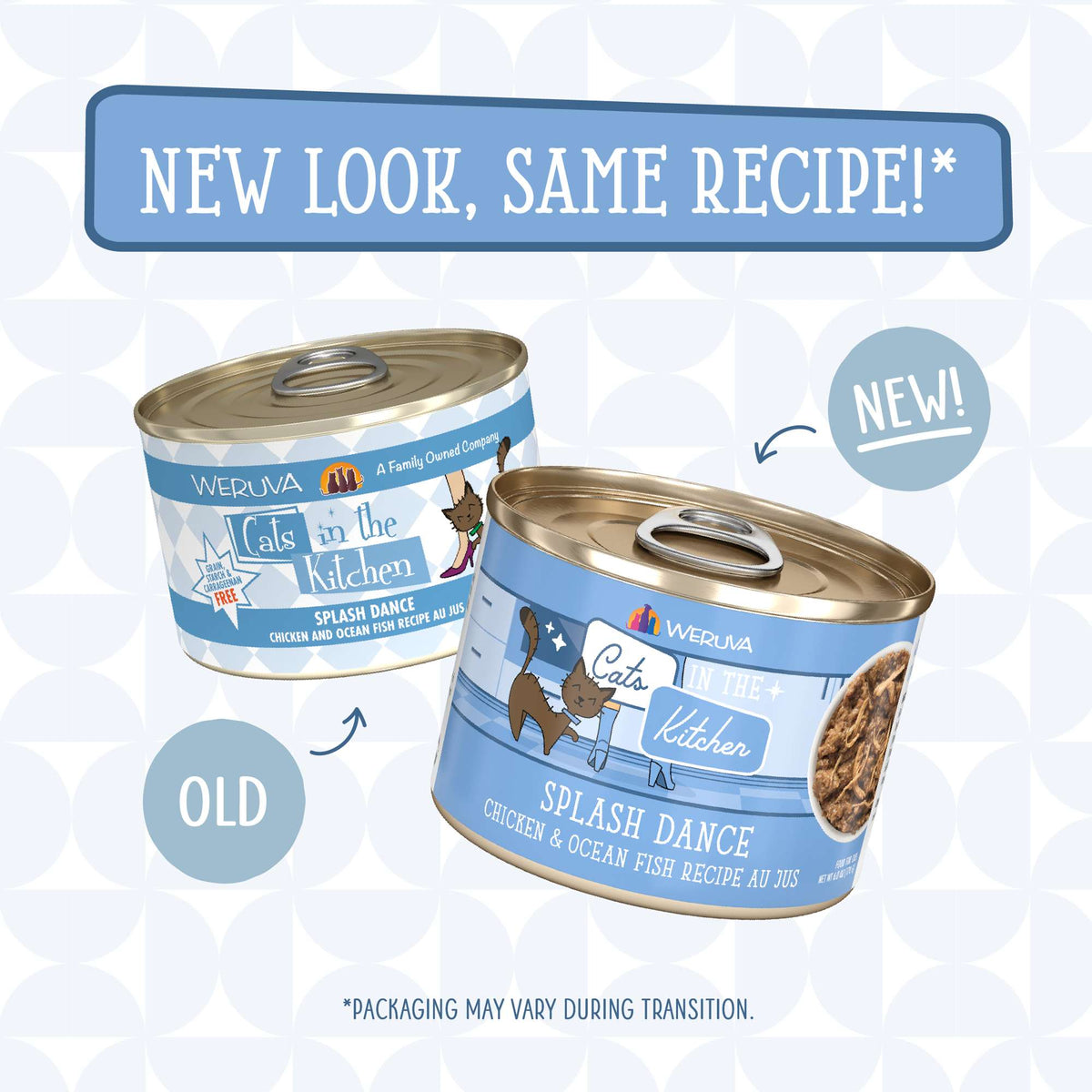 Cats In the Kitchen Splash Dance Chicken &amp; Ocean Fish Canned Food