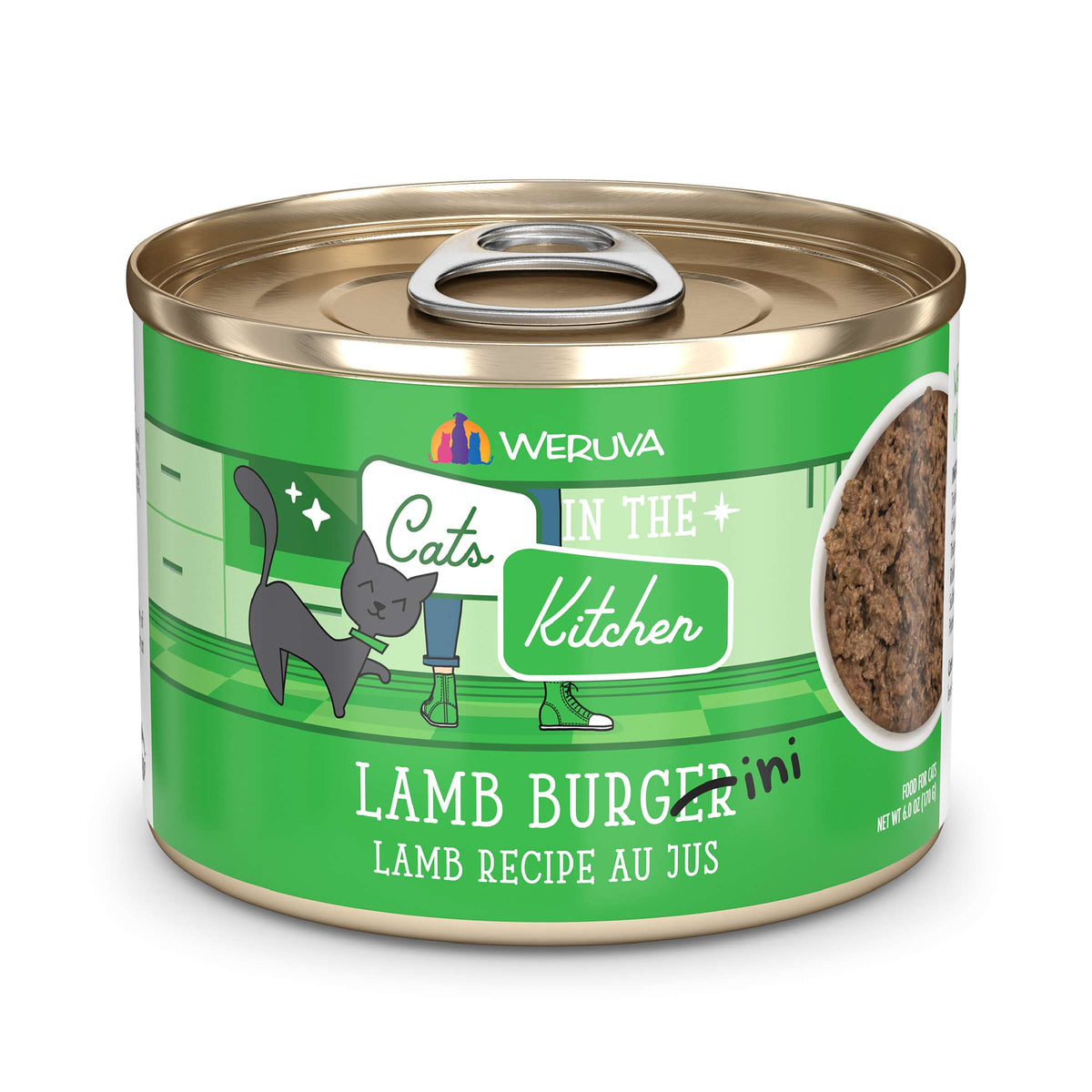 Cats In the Kitchen Lamb Burger-ini Lamb Canned Food
