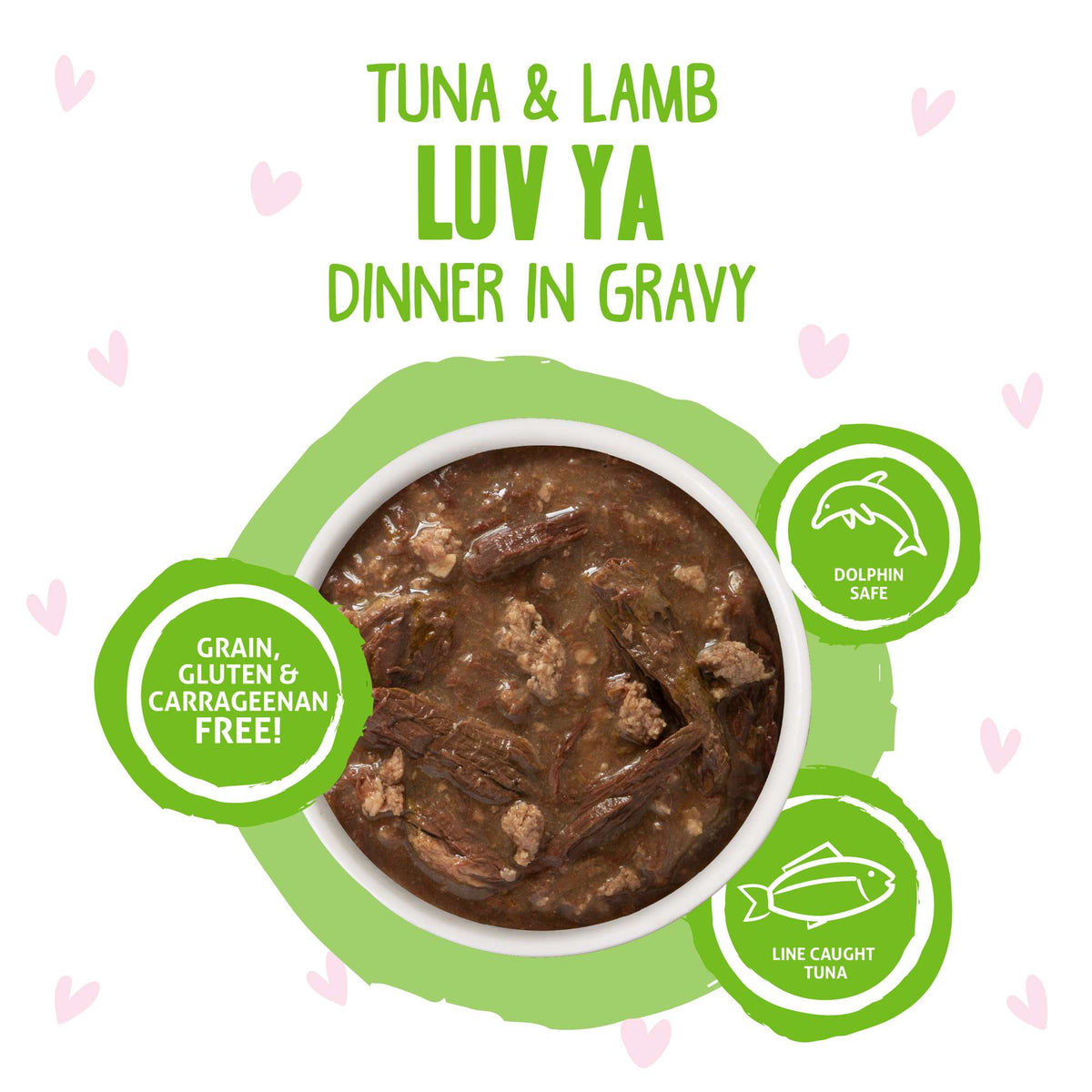 BFF OMG Gravy! Luv Ya Tuna &amp; Lamb Cat Food Pouch