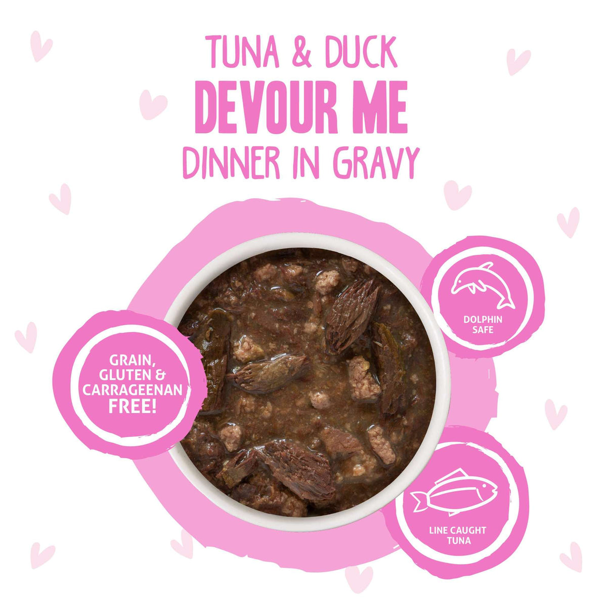 BFF OMG Gravy! Devour Me Tuna &amp; Duck Cat Food Pouch