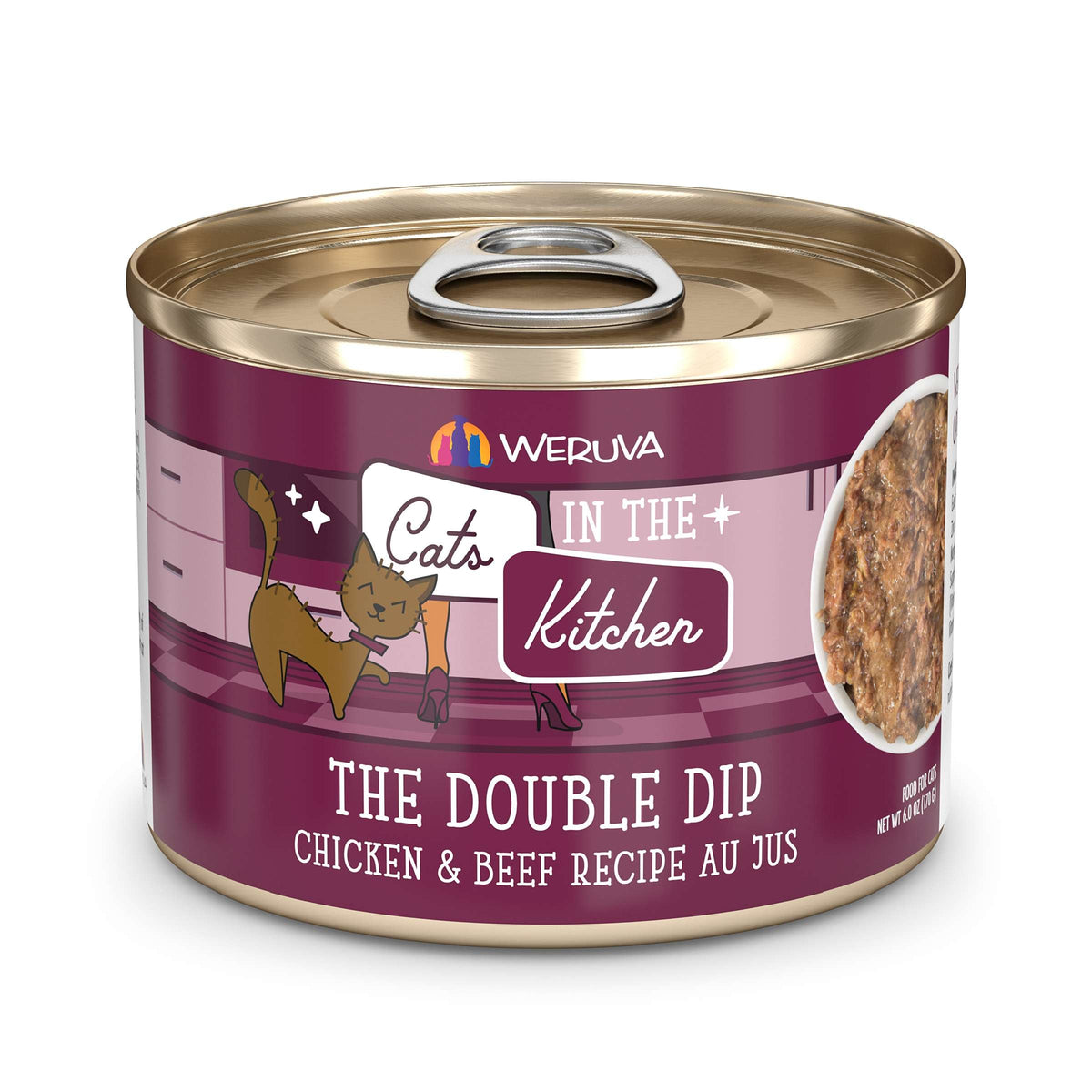 Cats In the Kitchen The Double Dip Chicken &amp; Beef Canned Food