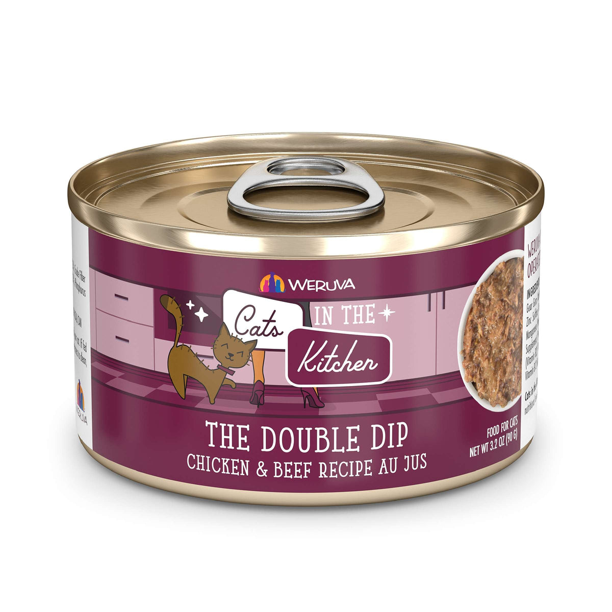 Cats In the Kitchen The Double Dip Chicken &amp; Beef Canned Food