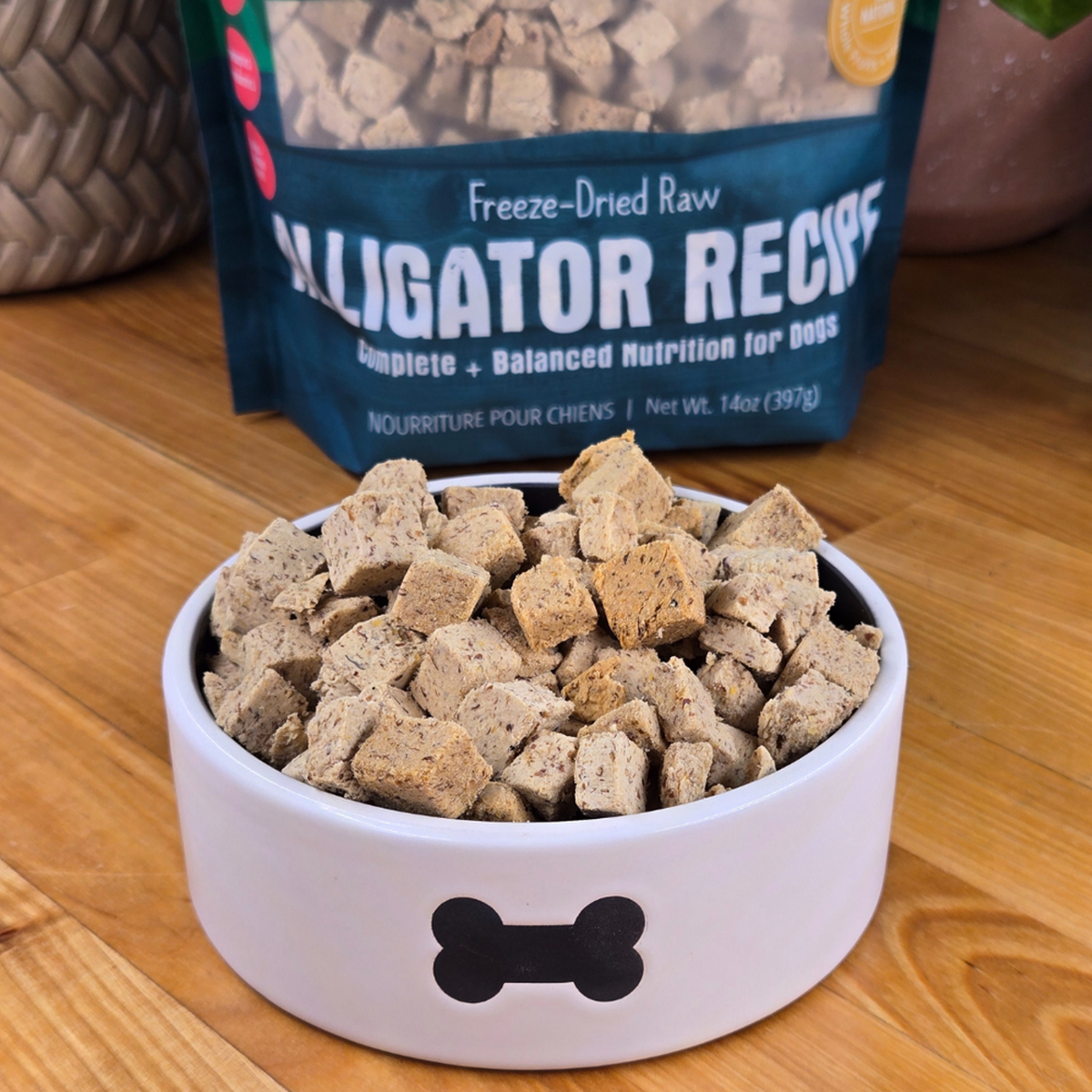 Shepherd Boy Farms-Freeze Dried Alligator Recipe Dog Food