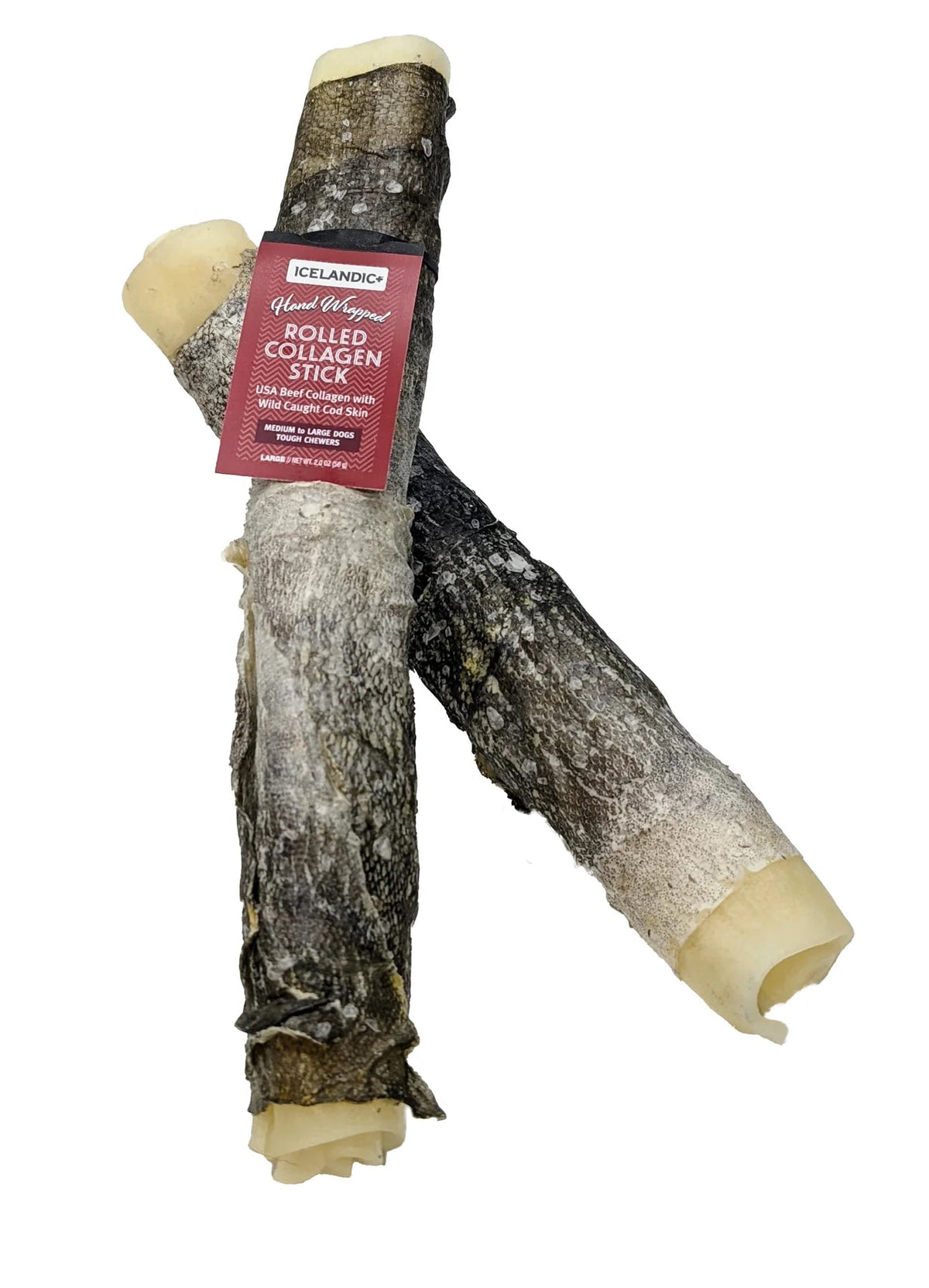 Icelandic+ Rolled Beef Collagen Sticks Dog Chews