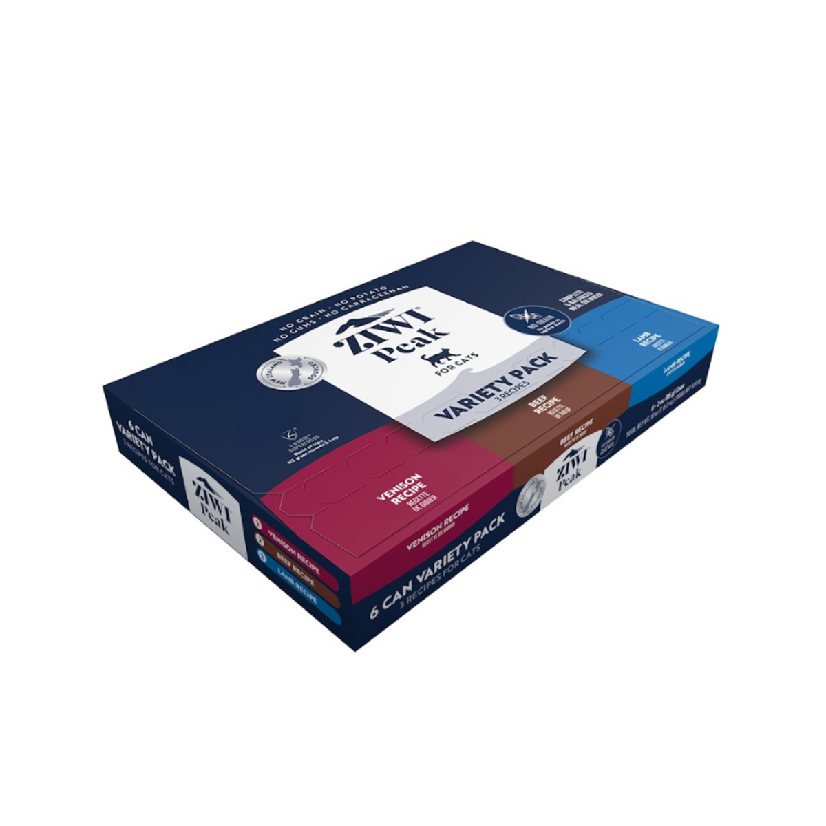 Ziwi Peak Variety Pack Beef, Lamb &amp; Venison Canned Cat Food