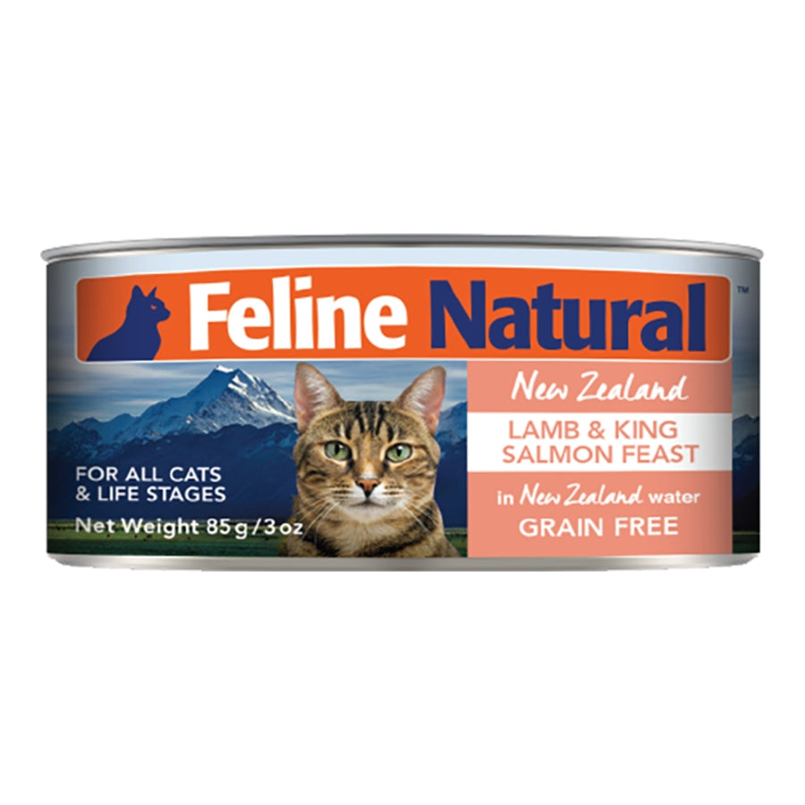 Feline Natural Grain Free Lamb &amp; Salmon Feast Canned Cat Food