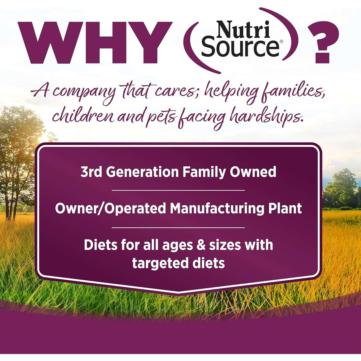 NutriSource PureVita Grain Free Pork &amp; Peas Dog Food