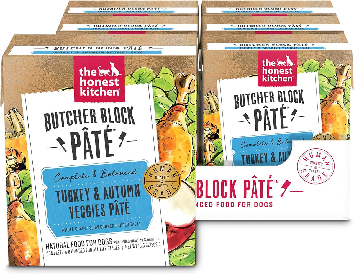 The Honest Kitchen Butcher Block Pâté Turkey &amp; Autumn Veggie Dog Food
