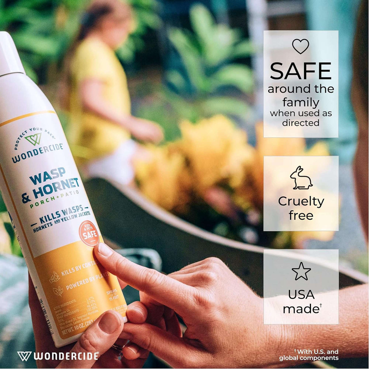 Wondercide Wasp & Hornet Porch + Patio Spray