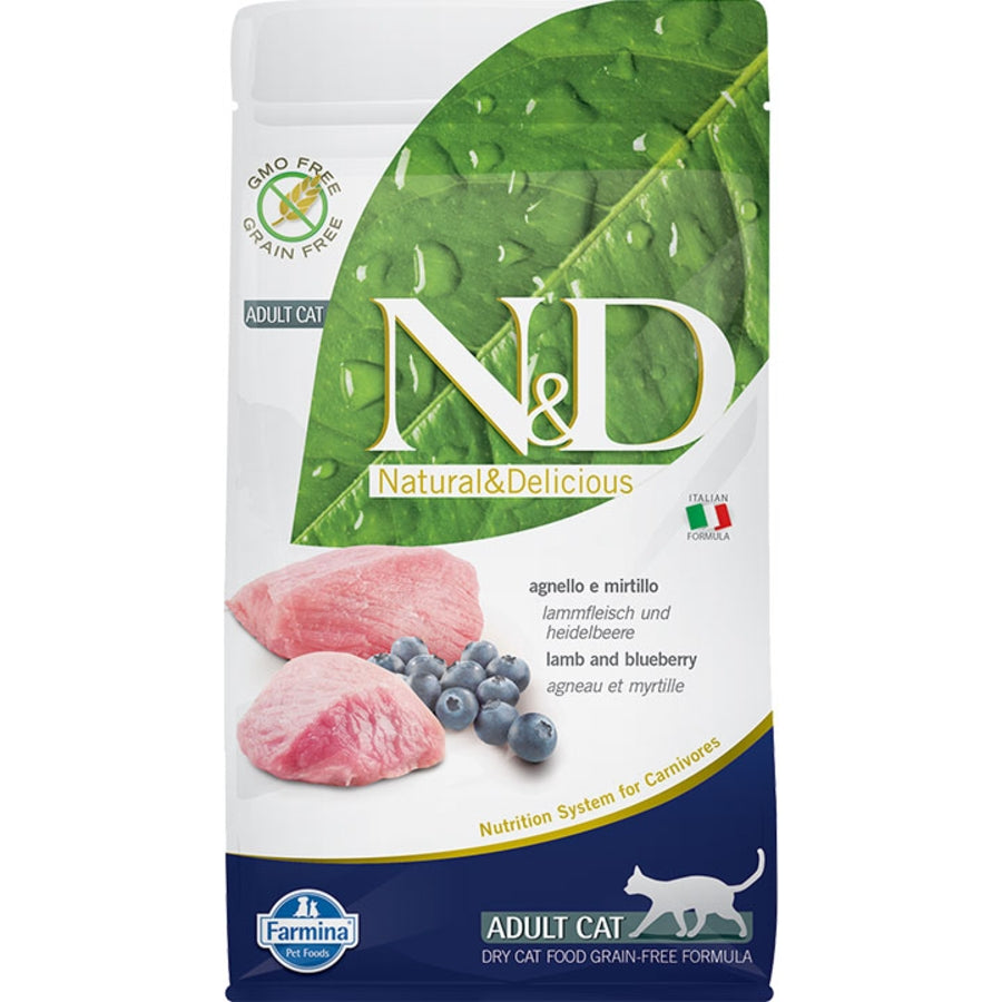 Farmina N&D Prime Grain Free Lamb & Blueberry Cat Food