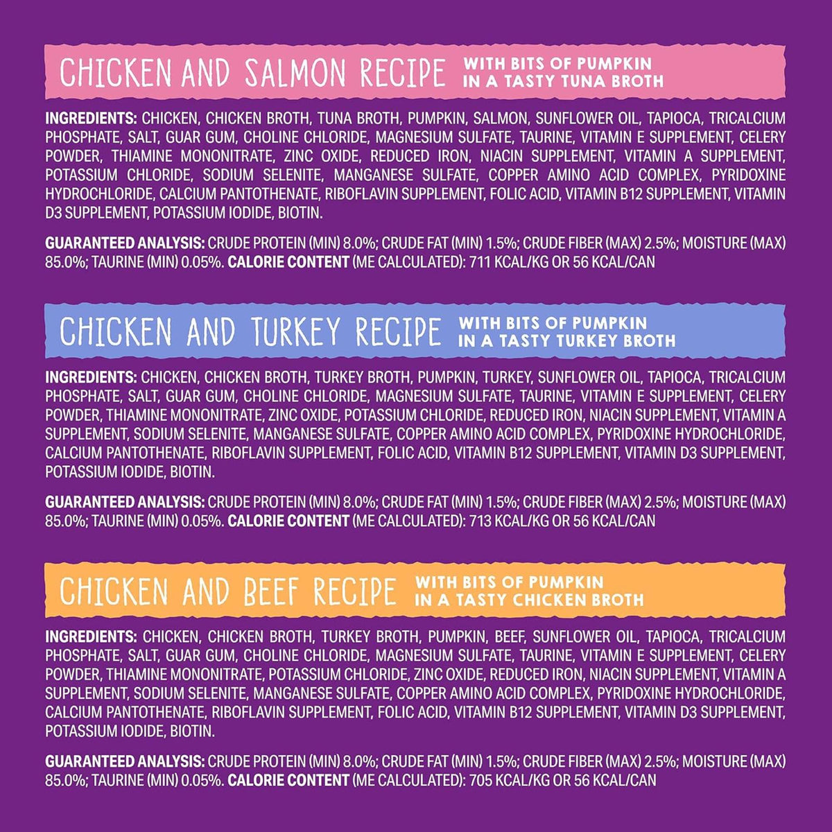Stella &amp; Chewy&#39;s Carnivore Cravings Savory Shreds Variety Pack Canned Cat Food