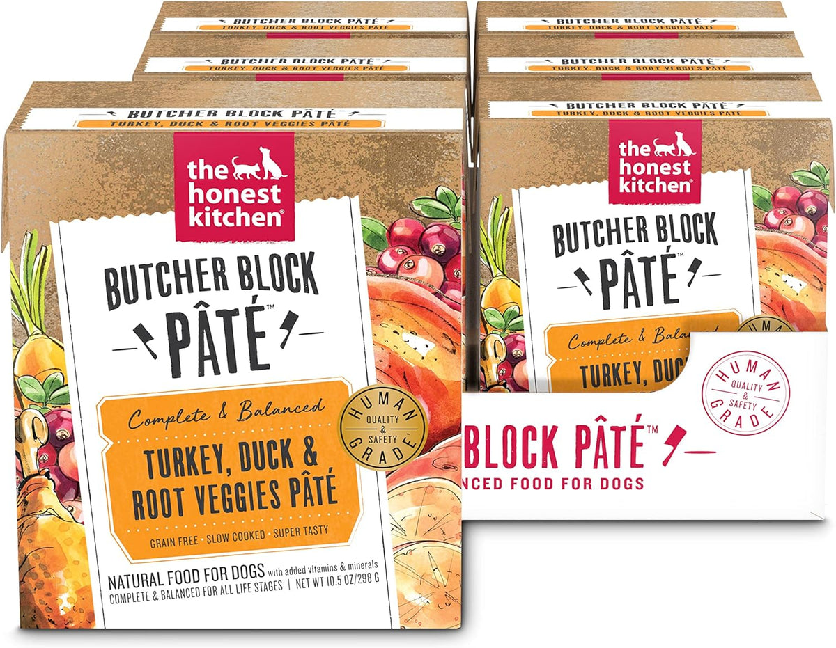 The Honest Kitchen Butcher Block Pâté Turkey &amp; Duck Dog Food