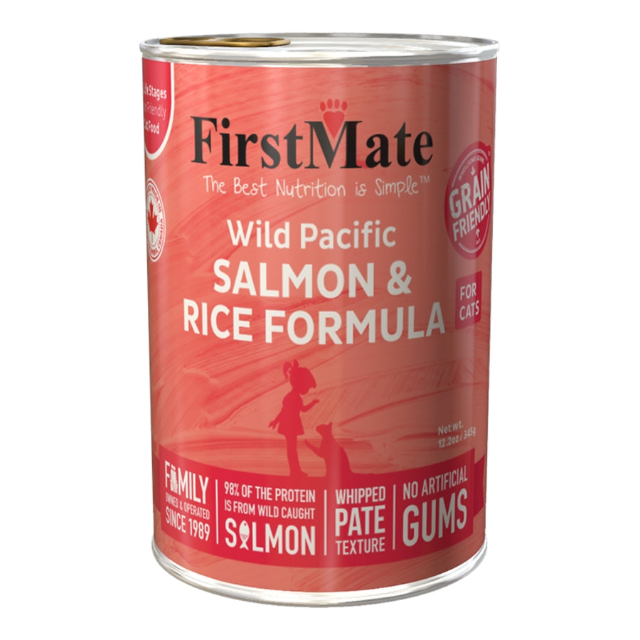 FirstMate Wild Pacific Salmon &amp; Rice Formula Canned Dog Food