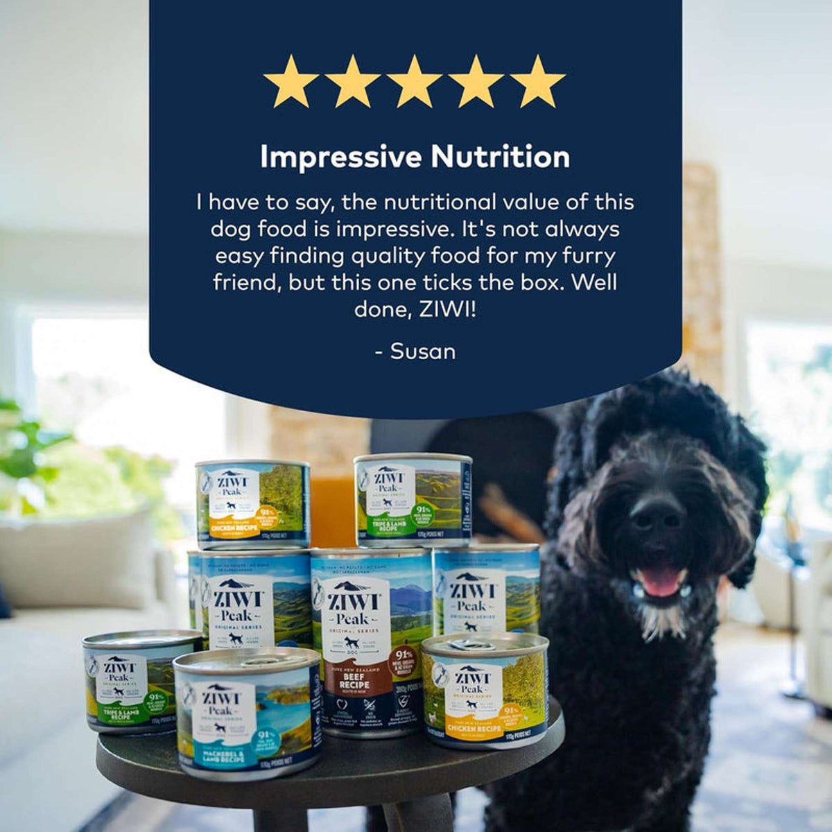 Ziwi Peak Variety Pack Beef &amp; Lamb Canned Dog Food