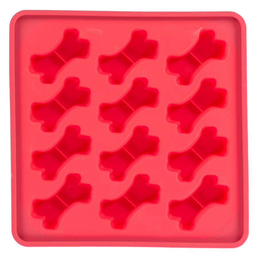 Messy Mutts Framed (Spill Resistant) Silicone Bake and Freeze Dog Treat Maker