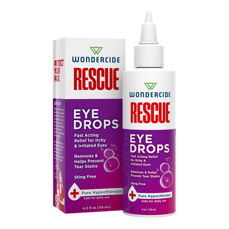 Wondercide Rescue Eye Drops for Dogs & Cats