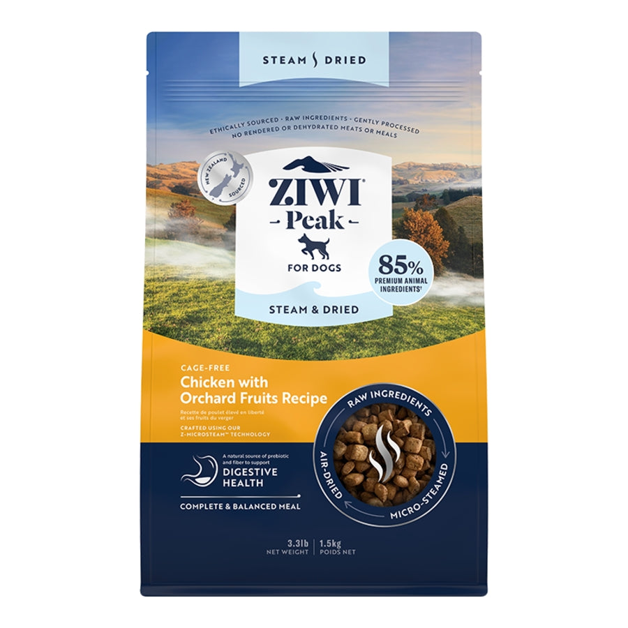 Ziwi Peak Stream &amp; Dried Chicken with Orchard Fruits Dog Food