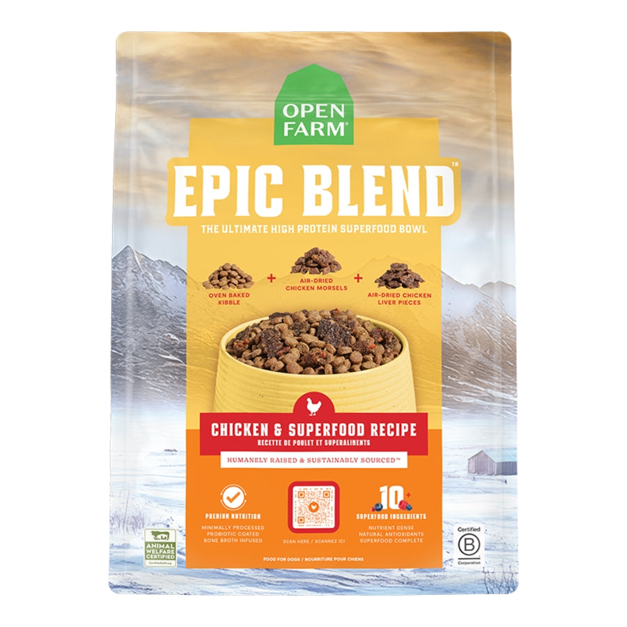 Open Farm Epic Blend Chicken &amp; Superfood Dog Food