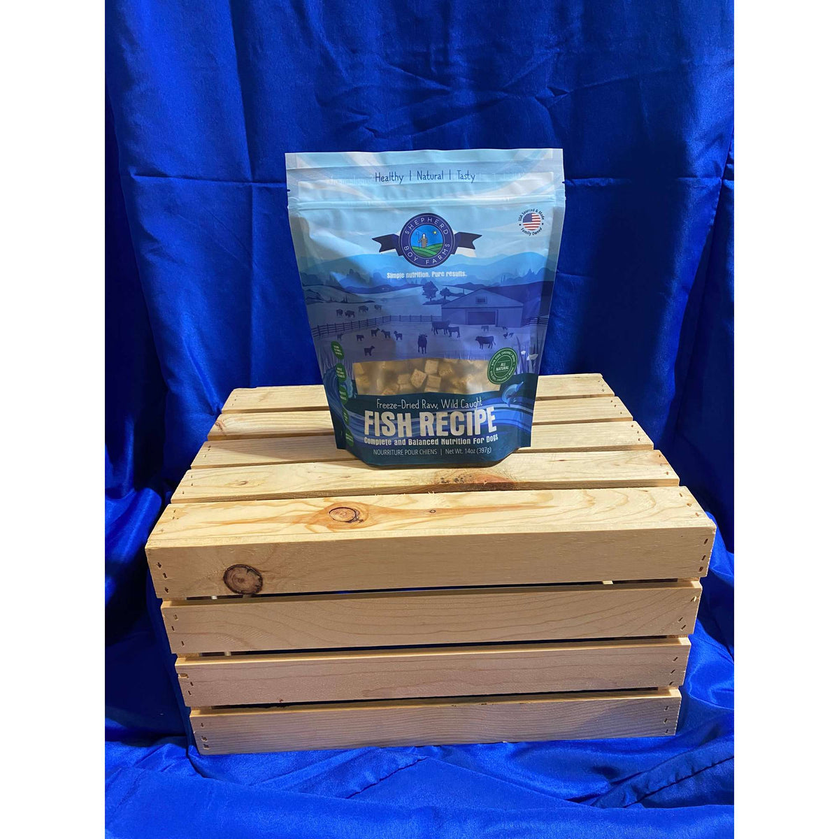 Shepherd Boy Farms Freeze-Dried Fish Medley Recipe Dog Food